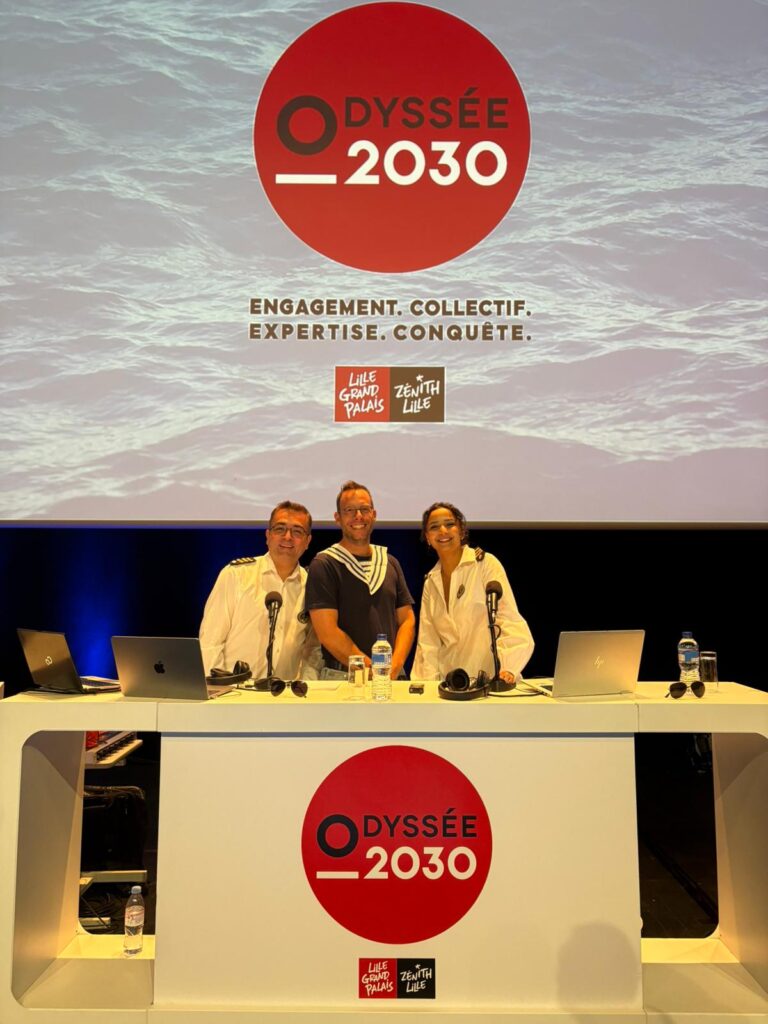 Animateurs plateau radio séminaire d'entreprise Lille Grand Palais Zénith